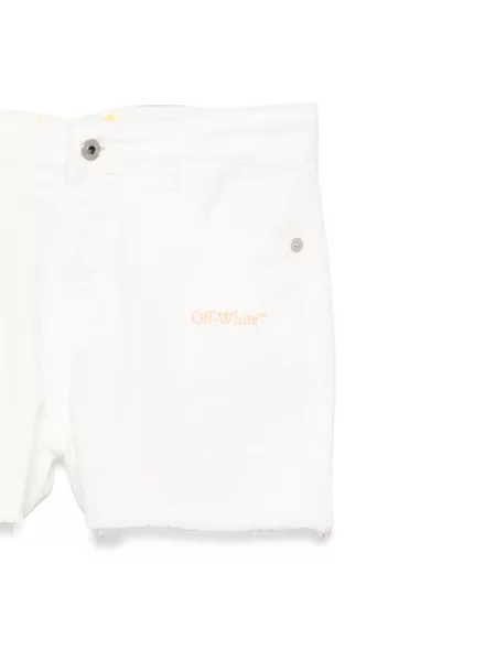 Szorty dziecięce Off-white białe