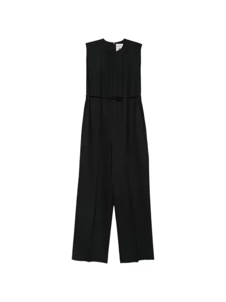 Salopetă Semicouture cu legături negru