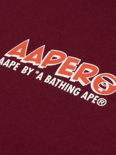 Hanorac cu glugă Aape By A Bathing Ape roșu