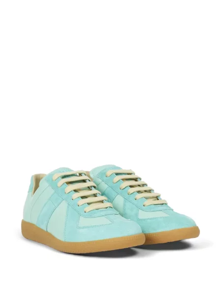 Szarvasbőr sneaker Maison Margiela kék