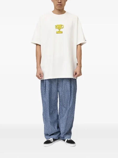 Tricou Stance cu imagine alb