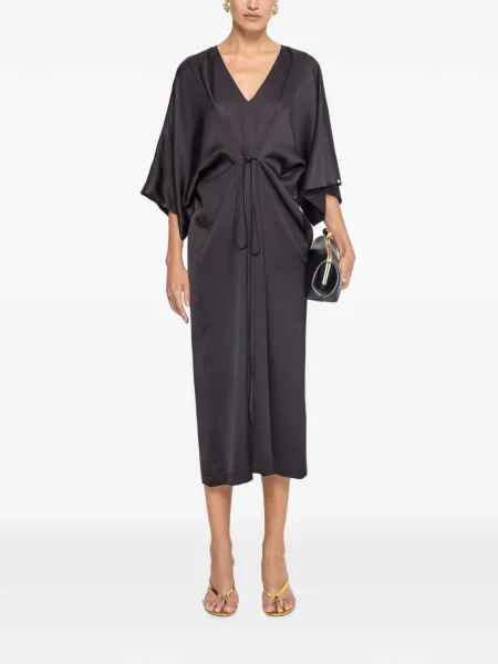 Rochie midi Nissa cu cordon negru