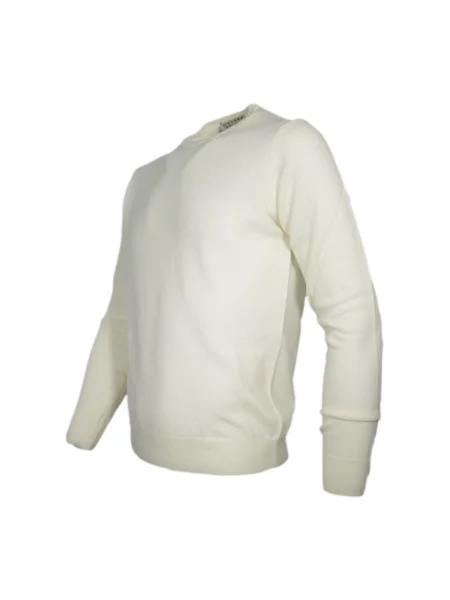 Sweter Cashmere Company z kaszmiru biały