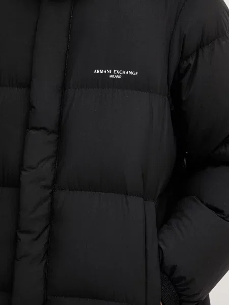 Пуховик Armani Exchange черный