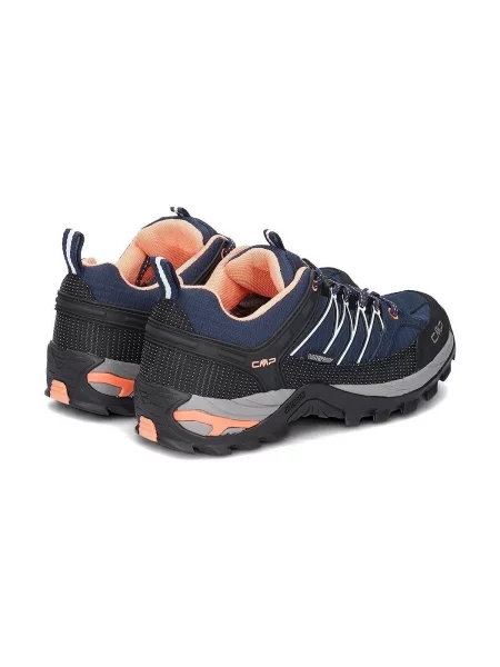 Trekové boty CMP Rigel Low blue/giada/peach modré