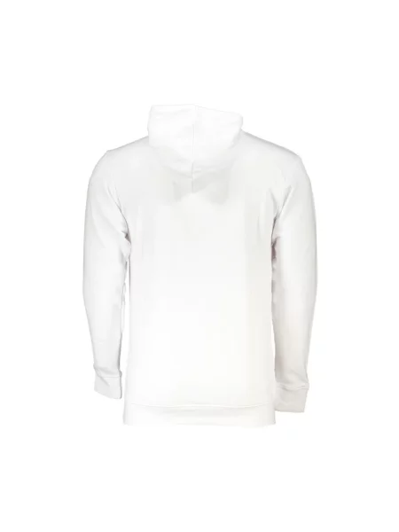 Bluza z kapturem Cavalli Class biała