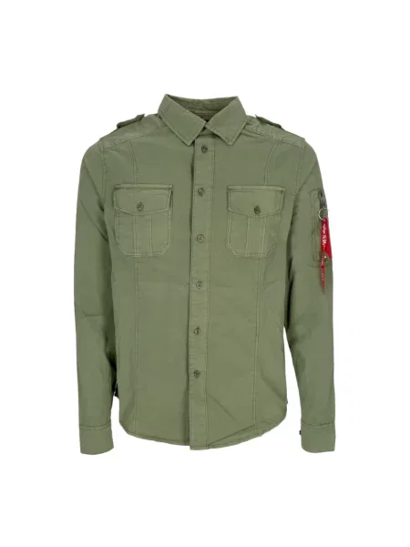 Koszula Alpha Industries zielona