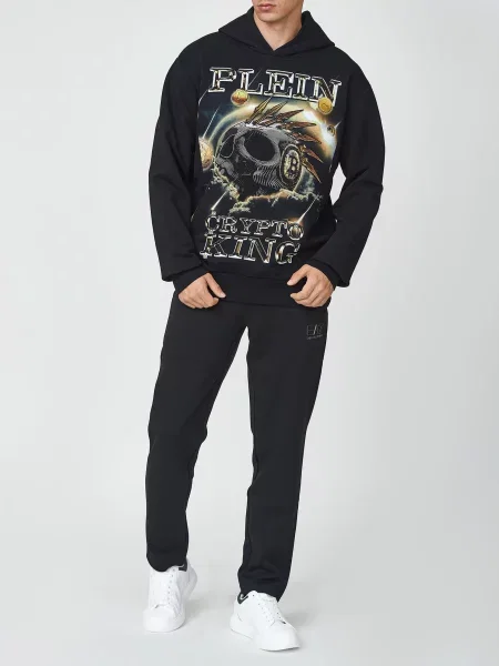 Худи Philipp Plein черное