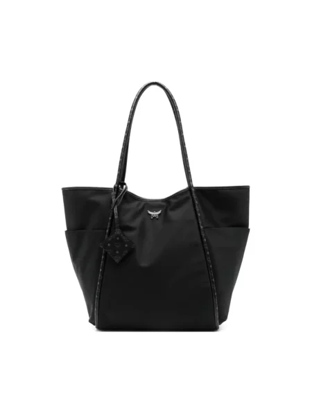 Mcm Torba Shopper Aren schwarz czarna