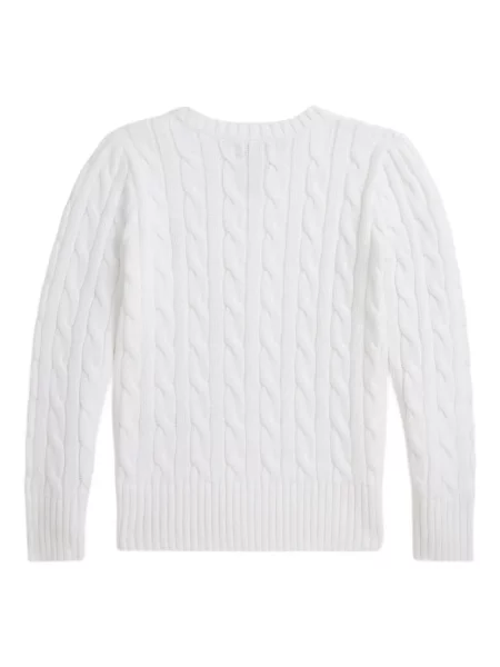 Sweter dziecięcy Polo Ralph Lauren biały