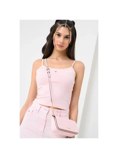 Top Tommy Jeans różowy