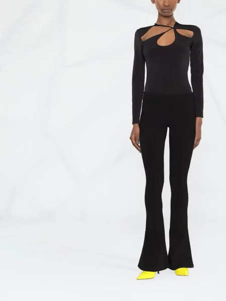Juosmuo kelnės Balmain įsiliepsnojo juoda