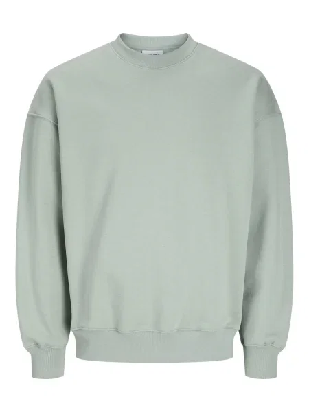 JACK & JONES Mikina JJEUrban Edge pastelově zelená