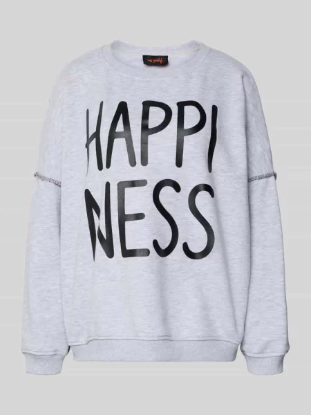 Bluza z nadrukiem z napisem Miss Goodlife