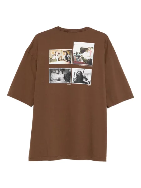 Tricou Undercover cu imagine maro