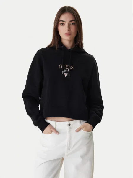 Guess Jeans Bluza czarny