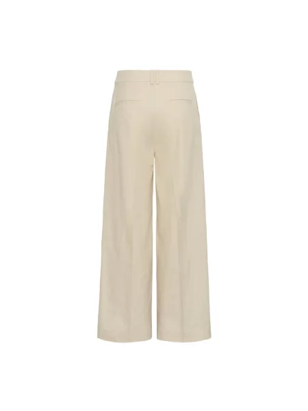 Inwear Spodnie Typu Marlene Veetaiw beige beżowe