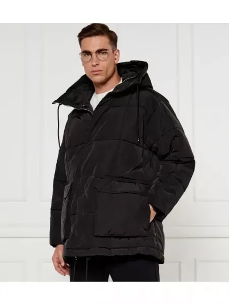 Armani Exchange Kabát fekete