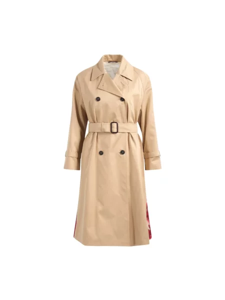 Podróż trencz Weekend Max Mara beżowy