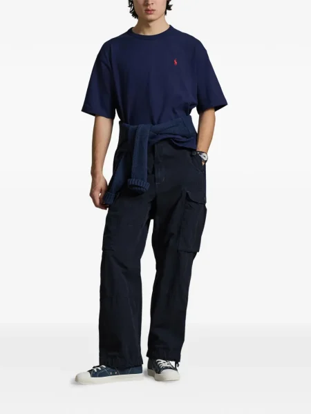 Кожени чорапи Polo Ralph Lauren с отворена пета с пейсли десен бяло