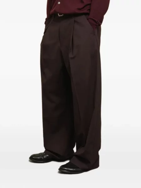 Pantaloni Department 5 plisate roșu