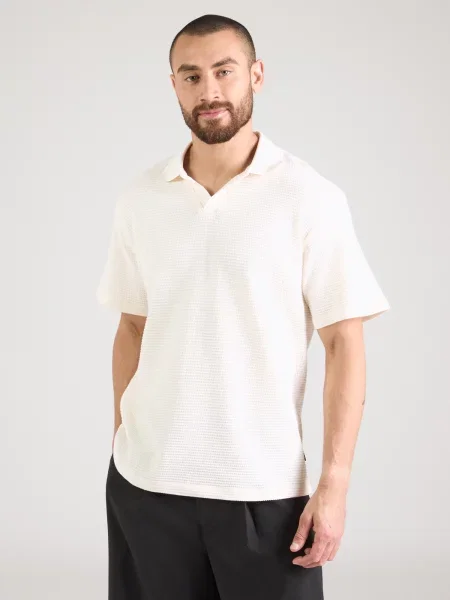 Jack & Jones Premium Tričko JPRBLUHARRY ako vlna biela