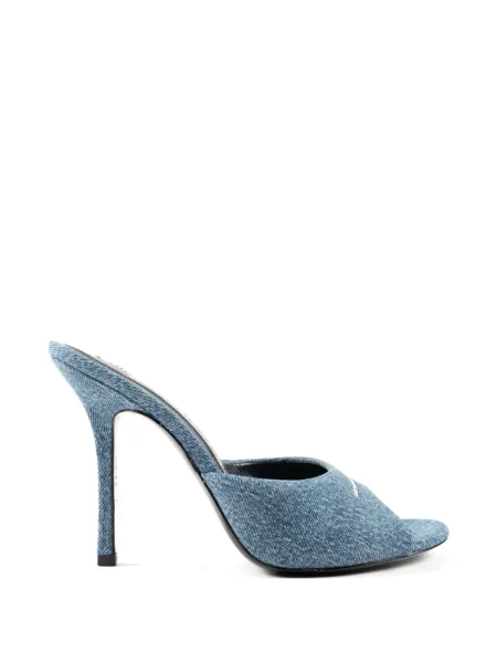 Papuci tip mules Alexander Wang albastru