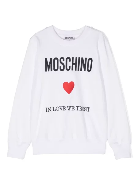 Bluza dziecięca Moschino biała