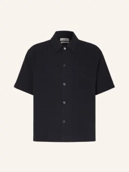 Frame Košile S Krátkým Rukávem Comfort Fit tmavě modrá