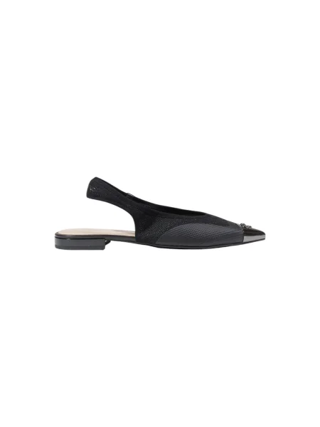 Kožené sandály Pinko černé