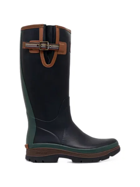 Členkové topánky Barbour modrá