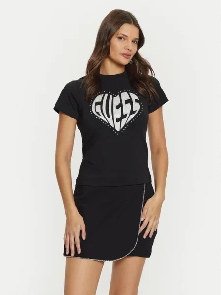 Тениска Guess черно