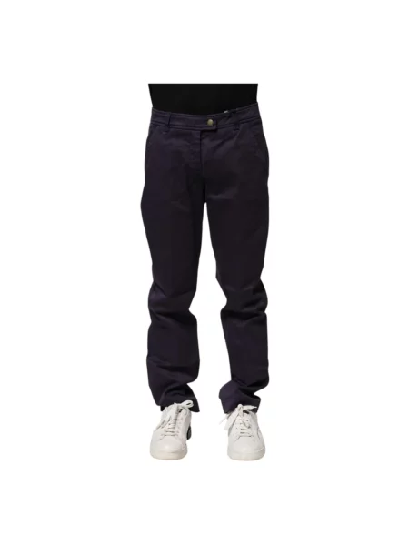 Spodnie Incotex casual fioletowe