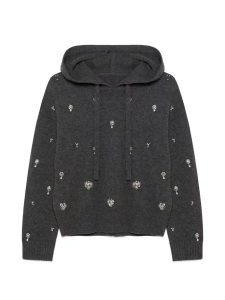 Bluza z kapturem Simkhai szara