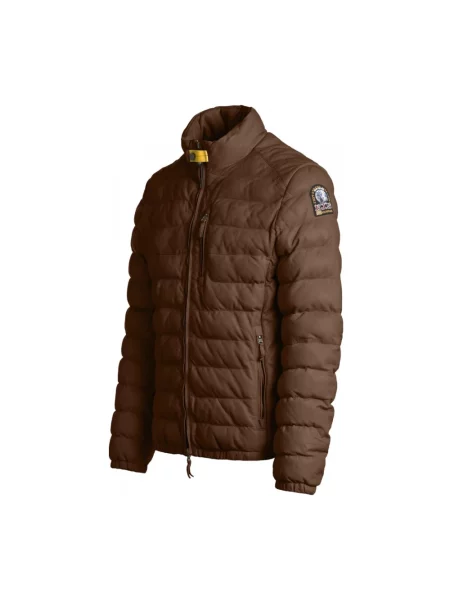 Kurtka skórzana Parajumpers brązowa