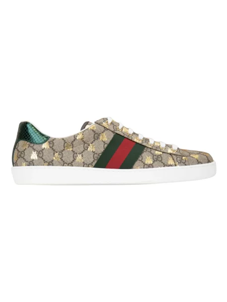 Sneakersy Gucci skórzane