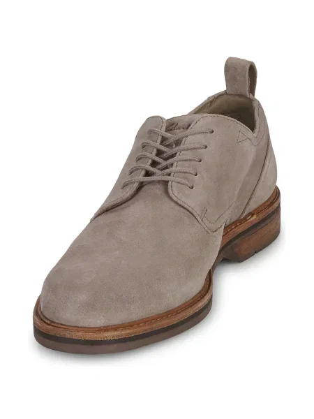 Čipkované tenisky Clarks sivá