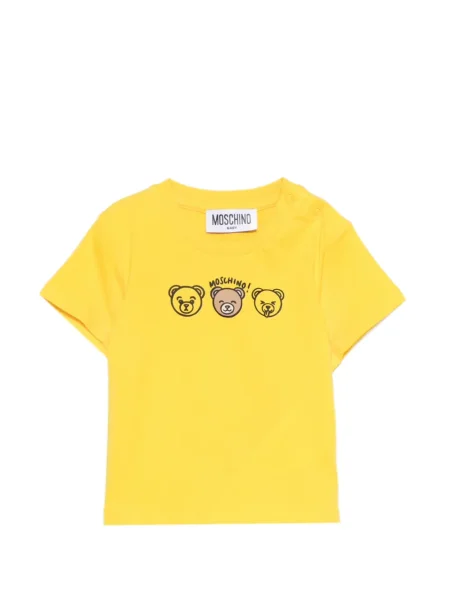 Koszulka dziecięca Moschino żółta