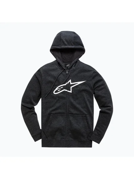 Kapucnis melegítő felső Alpinestars fehér