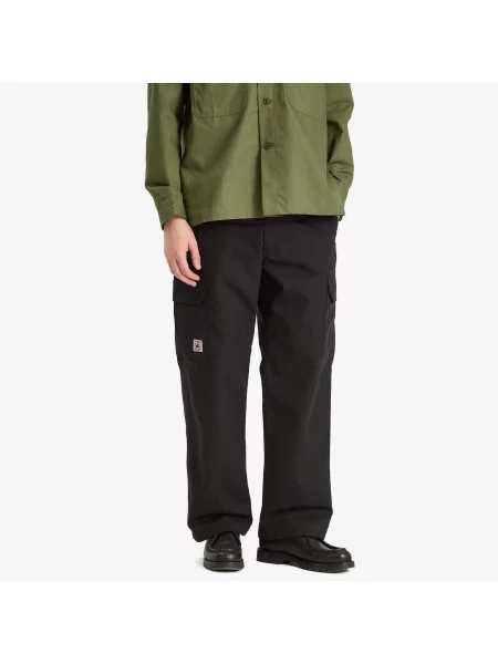 Spodnie cargo Randy's Garments czarne