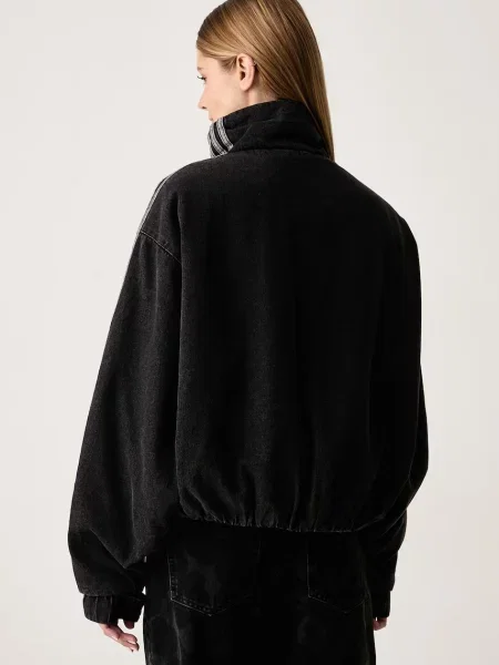 Kurtka jeansowa Adidas Originals czarna