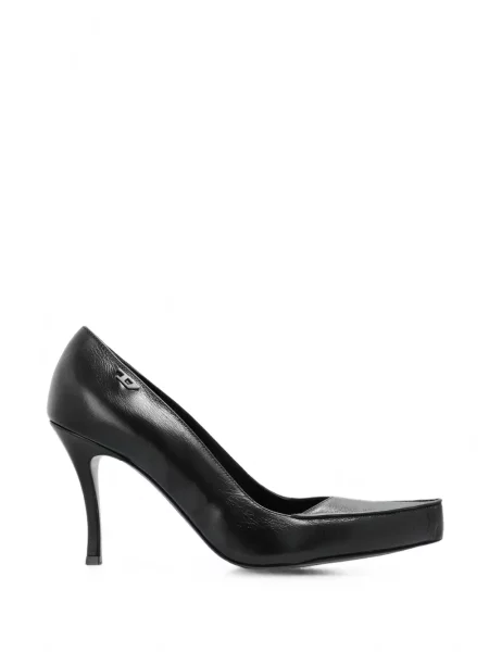 Pantofi cu toc Diesel din piele negru