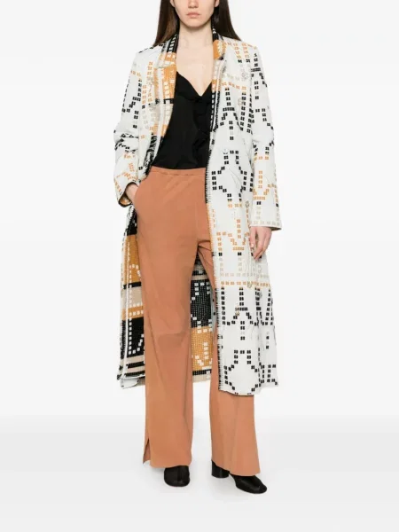 Pantaloni Forte_forte din piele