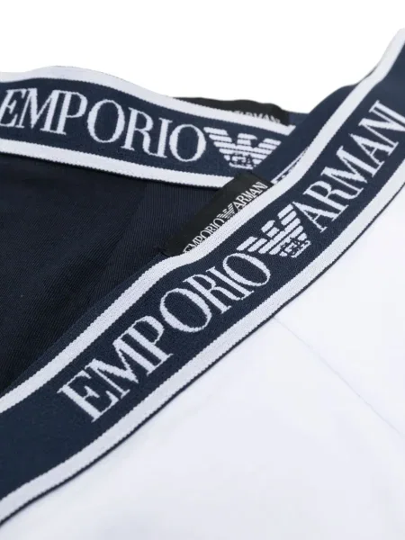 Bokserki dziecięce Emporio Armani niebieskie