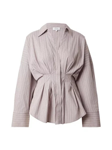 & Other Stories Bluză gri / negru alb