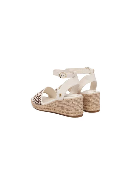 Espadrilės Tommy Hilfiger Th Mid Espad ruda