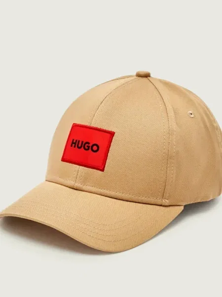 HUGO Șapcă / roșu / negru bej