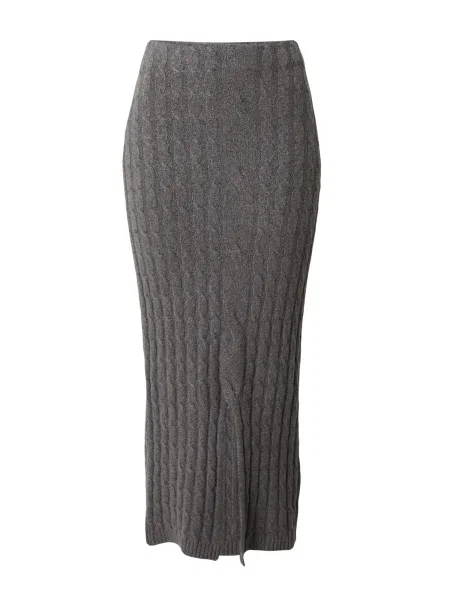 EDITED Fustă Kamaka închis / amestecat gri