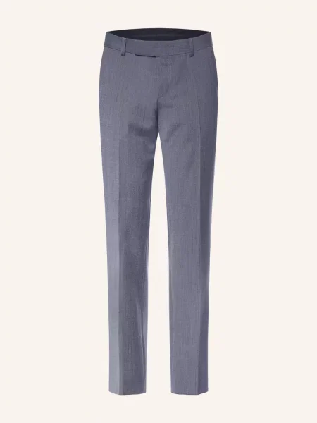 Boss Oblekové Kalhoty Genius Slim Fit open blue modré