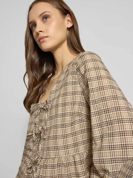 Koszula z długim rękawem z mieszanki bawełny krój slim fit Marc O'polo Denim